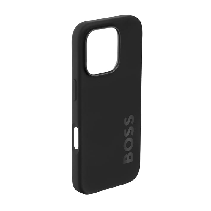 Hugo Boss Калъф за телефон, за iPhone 16 Pro, черен