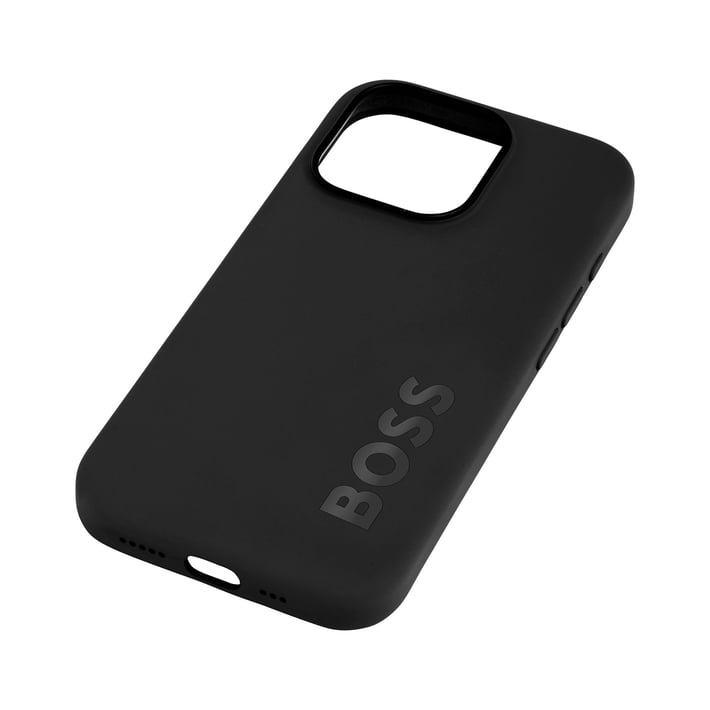 Hugo Boss Калъф за телефон, за iPhone 16 Pro, черен