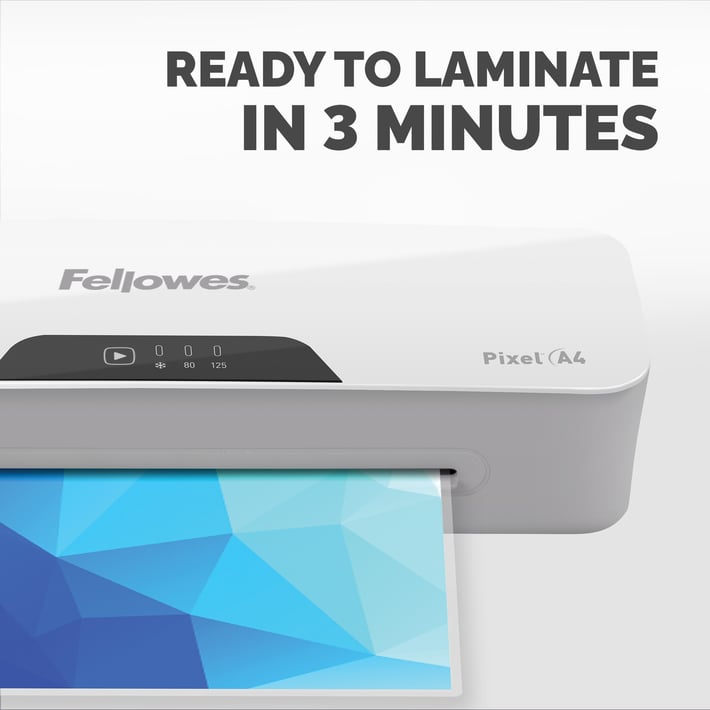 Fellowes Ламинатор Pixel A4, 230 V, за фолио до 125 микрона