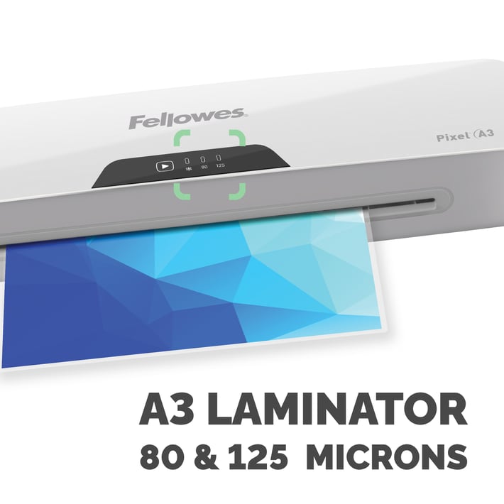 Fellowes Ламинатор Pixel A3, 230 V, за фолио до 125 микрона