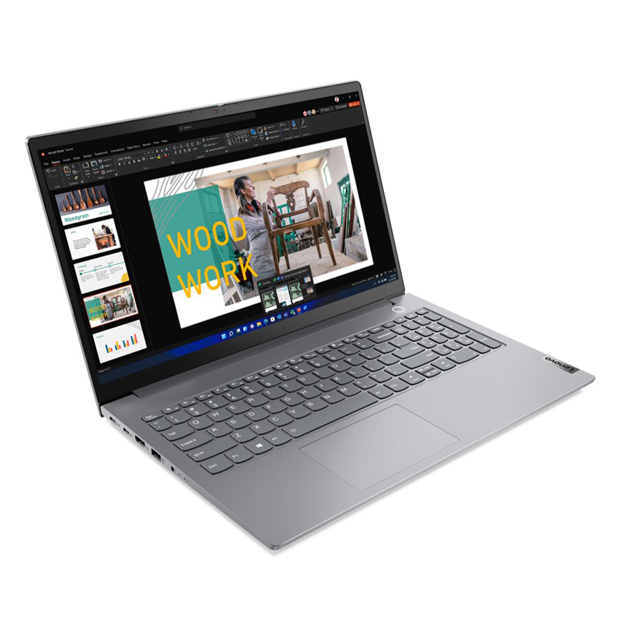 Лаптоп Lenovo ThinkBook 15 G4, 15.6'', Intel Core i3, 256 GB SSD, 8 GB RAM, Windows 11 Pro