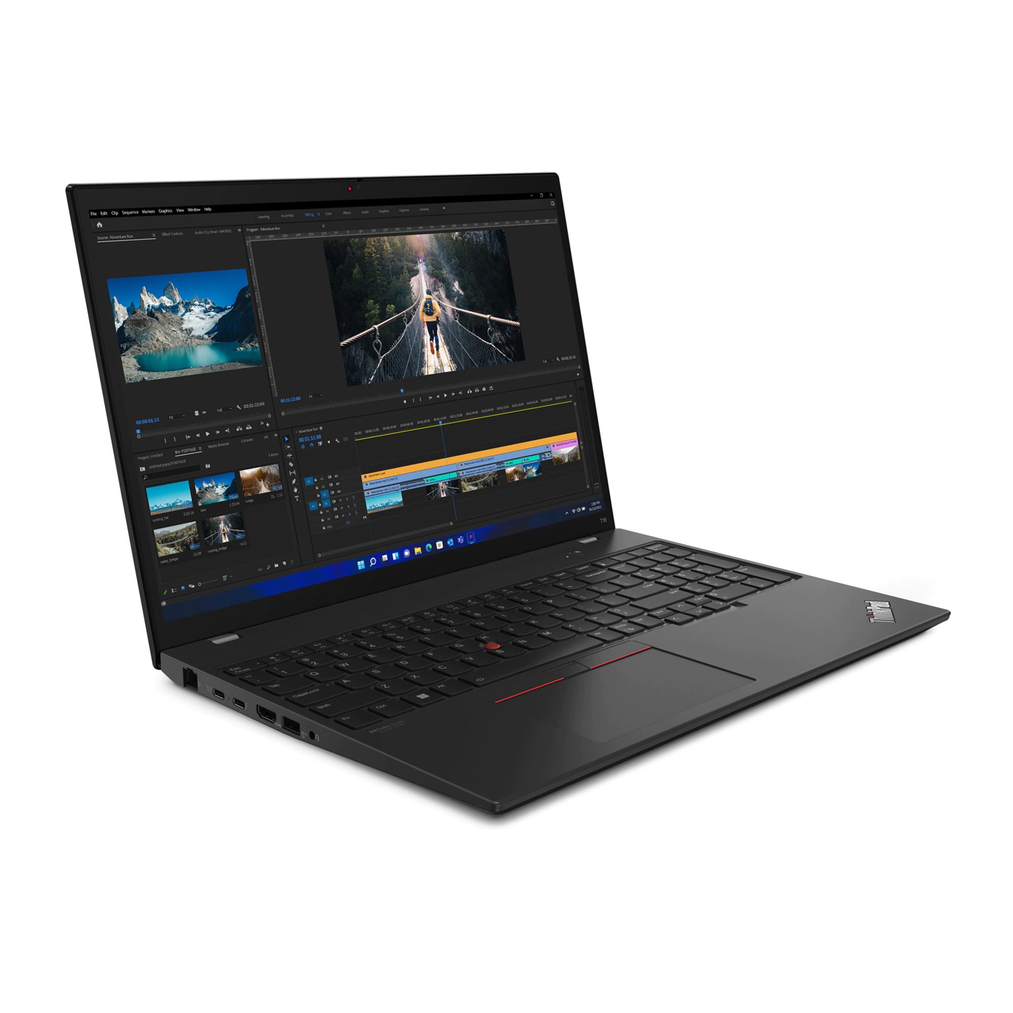 Lenovo Лаптоп Thinkpad T16 G1, 16'', Intel Core i7, 512 GB SSD, 32 GB RAM, Windows 11 Pro