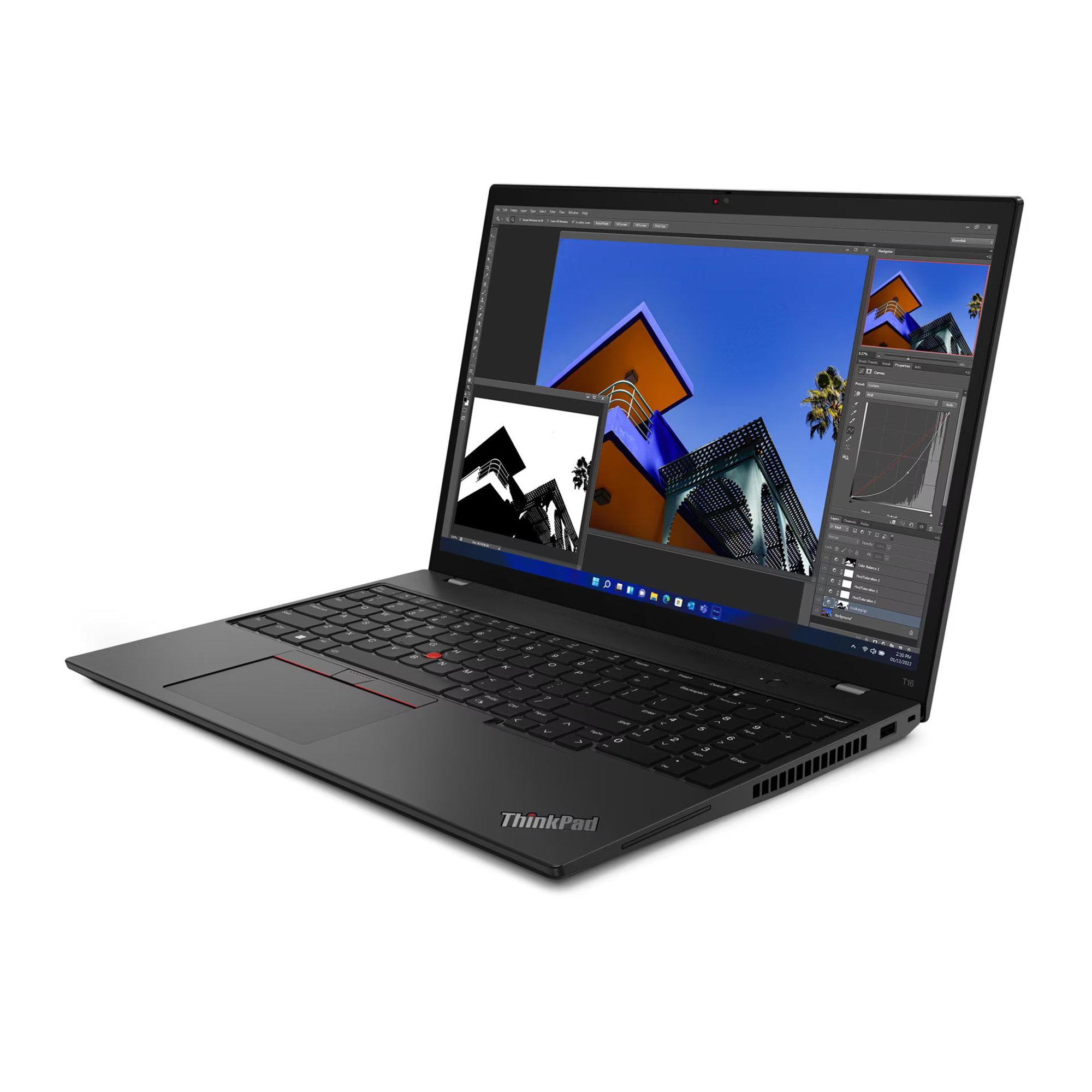 Lenovo Лаптоп Thinkpad T16 G1, 16'', Intel Core i7, 512 GB SSD, 32 GB RAM, Windows 11 Pro