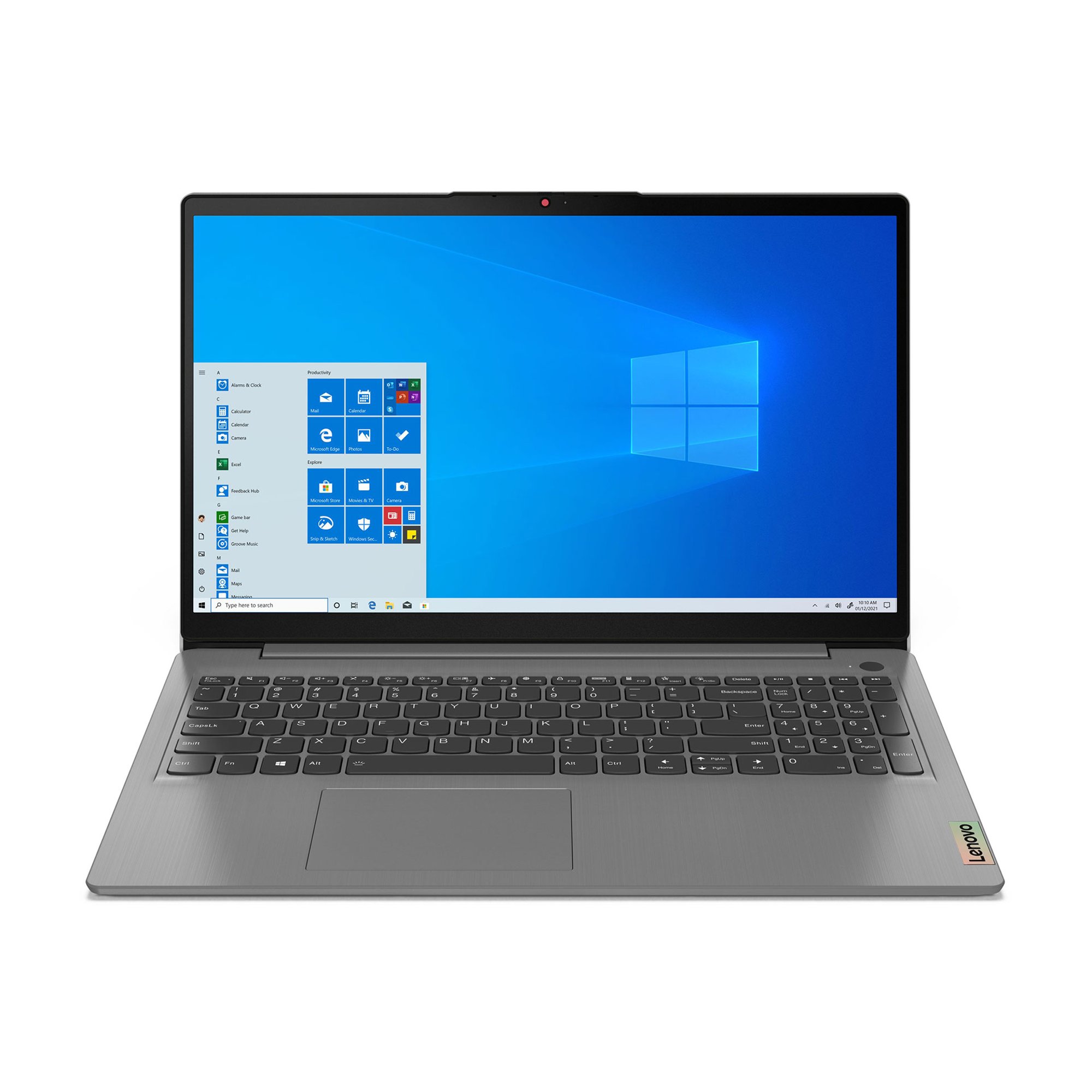 Lenovo Лаптоп Ideapad 3, 15.6'', Intel Core i3, 256 GB SSD, 8 GB RAM, сребрист