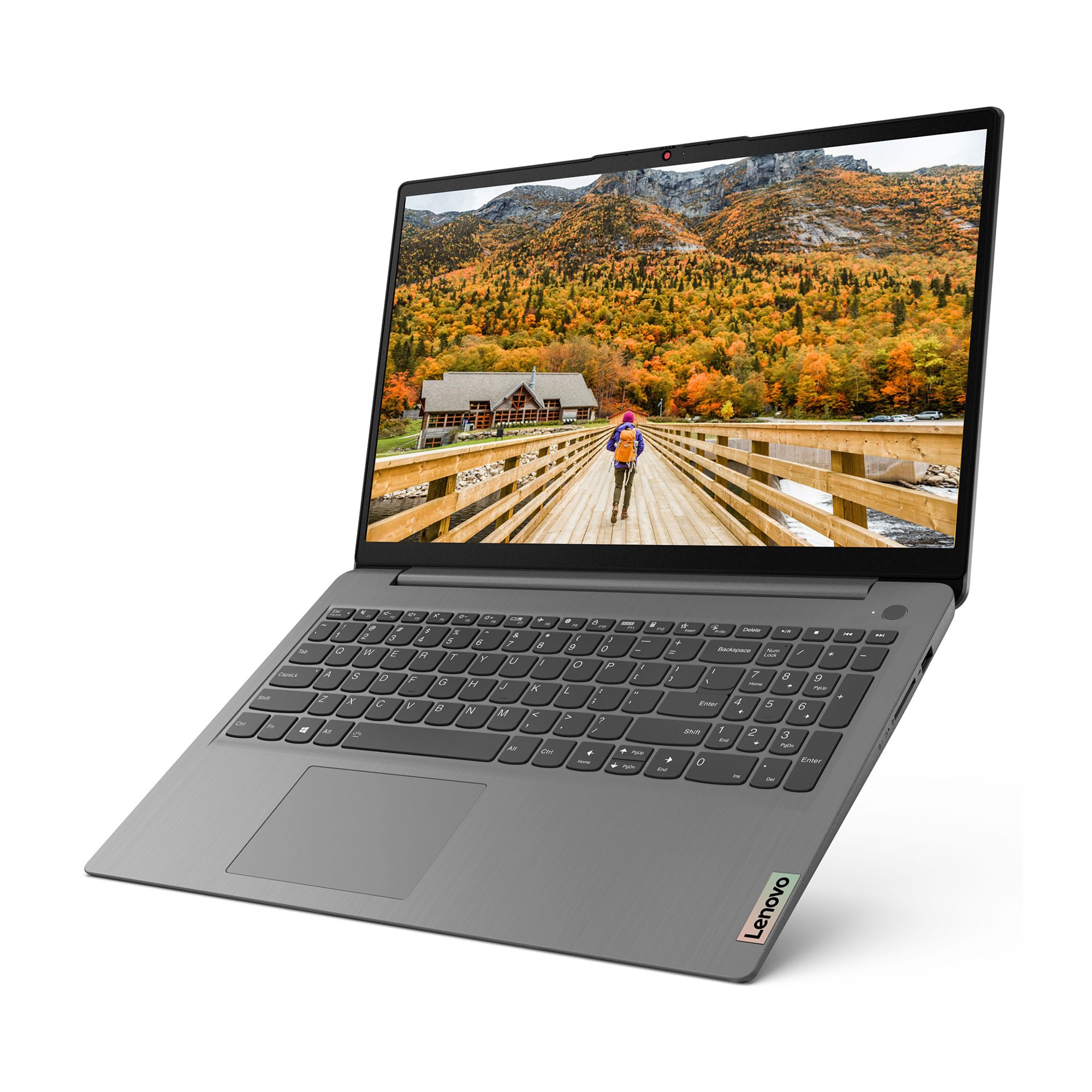 Lenovo Лаптоп Ideapad 3, 15.6'', Intel Core i3, 256 GB SSD, 8 GB RAM, сребрист