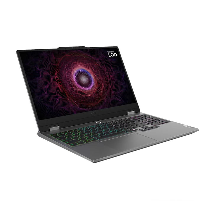 Lenovo Лаптоп LOQ, 15.6'', AMD Ryzen 7, NVIDIA GeForce RTX 4050 6GB GDDR6, 512 GB SSD, 16 GB RAM