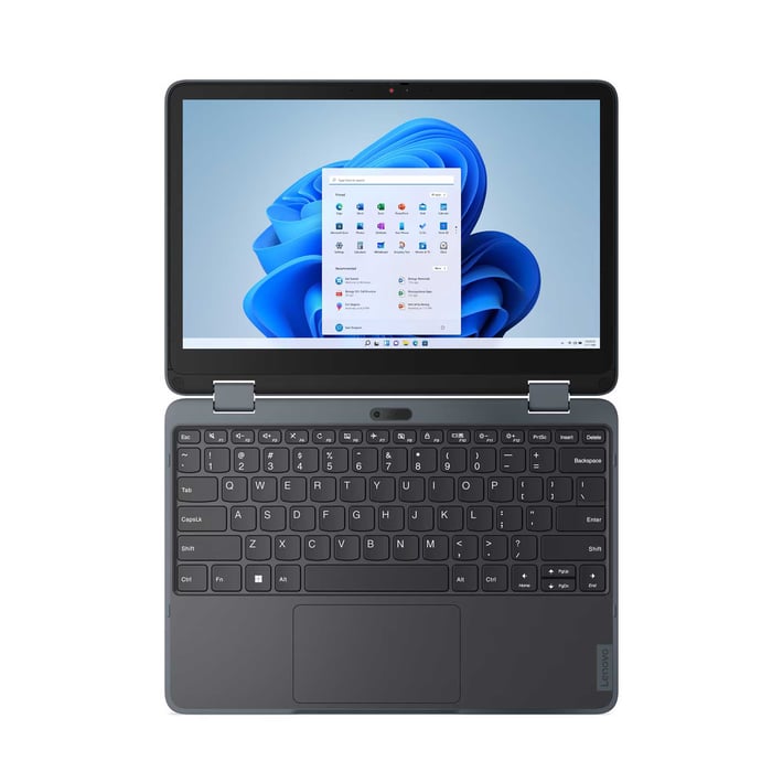 Lenovo Лаптоп 300W Yoga Gen 4, 11.6'', Intel N100, 128 GB SSD, 4 GB RAM, Windows 11 Pro