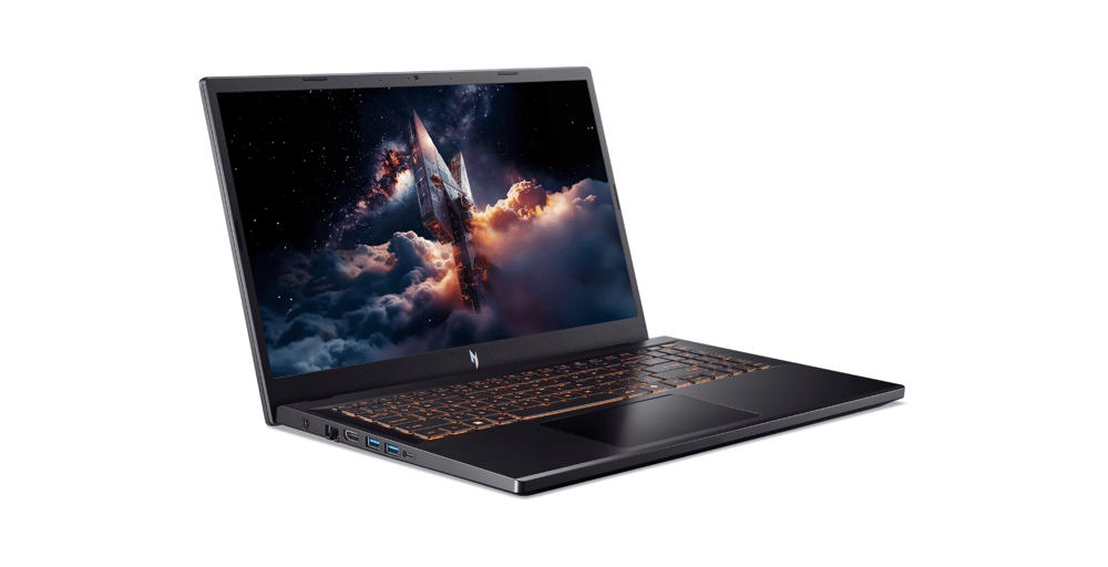 Лаптоп Acer Nitro V15, 15.6'', Intel Core i7, 1 TB SSD, 16 GB RAM, 165 Hz, GeForce RTX 4050, HDMI