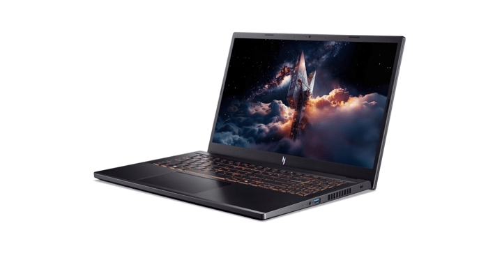 Лаптоп Acer Nitro V15, 15.6'', Intel Core i7, 1 TB SSD, 16 GB RAM, 165 Hz, GeForce RTX 4050, HDMI
