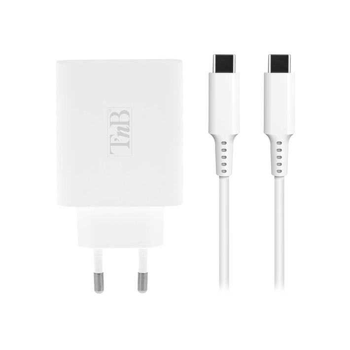 TNB Зарядно устройство iClick, за лаптоп и смартфон, 65W, USB Type-C