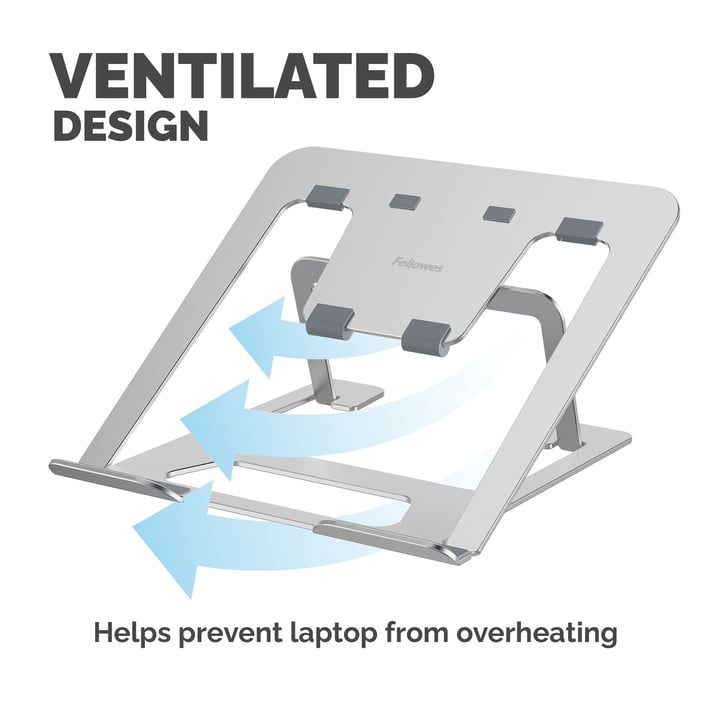 Поставка за лаптоп Fellowes Alumia, сива