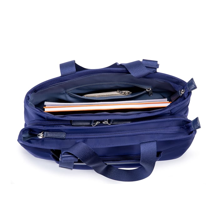 Чанта за лаптоп Kingsons Aura, дамска, 15.6'', синя