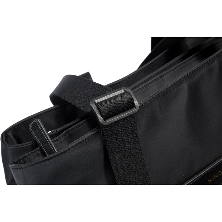 Чанта за лаптоп Kingsons Aura, дамска, 15.6'', черна