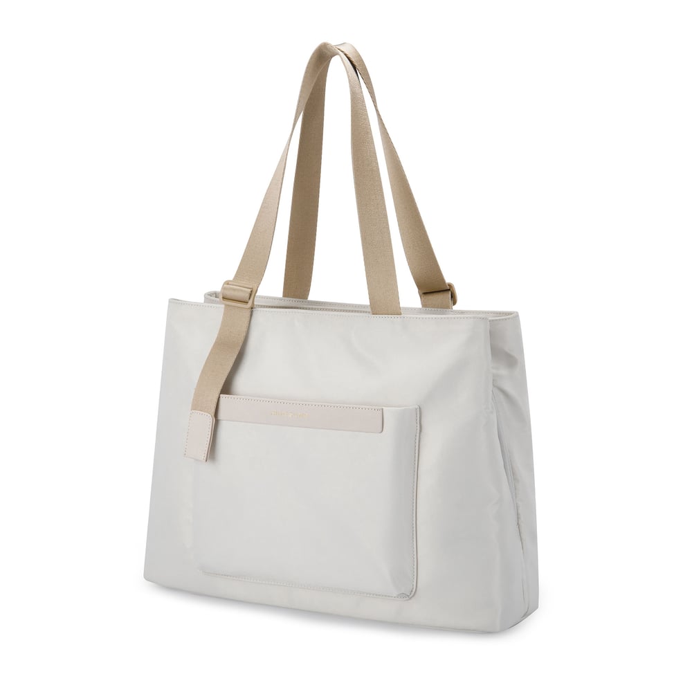 Чанта за лаптоп Kingsons Aura, дамска, 15.6'', бежова