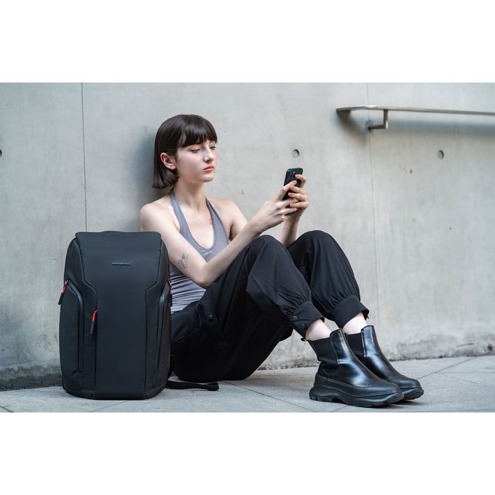 Раница Kingsons Trackguard, 15.6'', черна