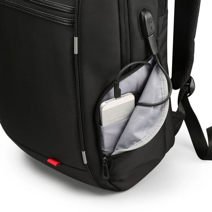 Раница за лаптоп Kingsons Trailtech, 17'', 27 L, черна