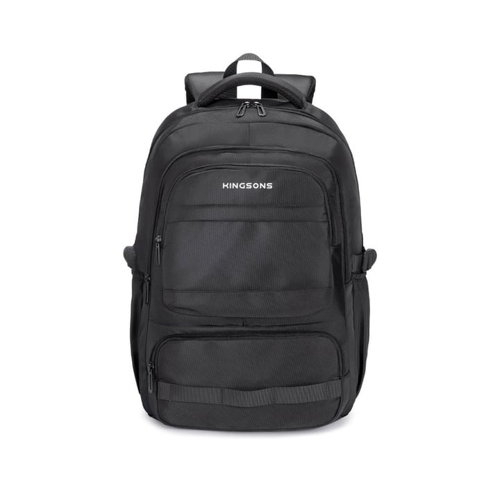 Раница Kingsons Vibe, ученическа, черна