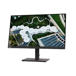 Монитор ThinkVision S24e-20, 23.8'', FullHD, 250 cd/m2, 4 ms, HDMI, VGA, черен