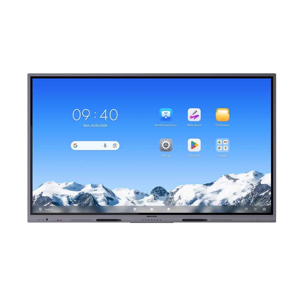 Интерактивен дисплей Hikvision DS-D5C65RB/A2L, 65'', EDLA, DLED, 60 Hz