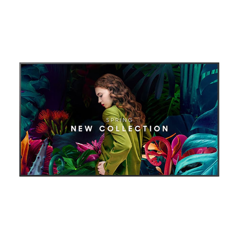 Професионален дисплей Samsung QB55C, 55'', Ultra HD, 350 cd/m2, 3840 x 2160, HDMI, USB