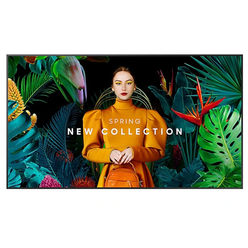 Професионален дисплей Samsung QH98C, 98'', Ultra HD, VA, 24/7, 8 ms, 700 cd/m2, 3840 x 2160, 3 HDMI, 2 USB