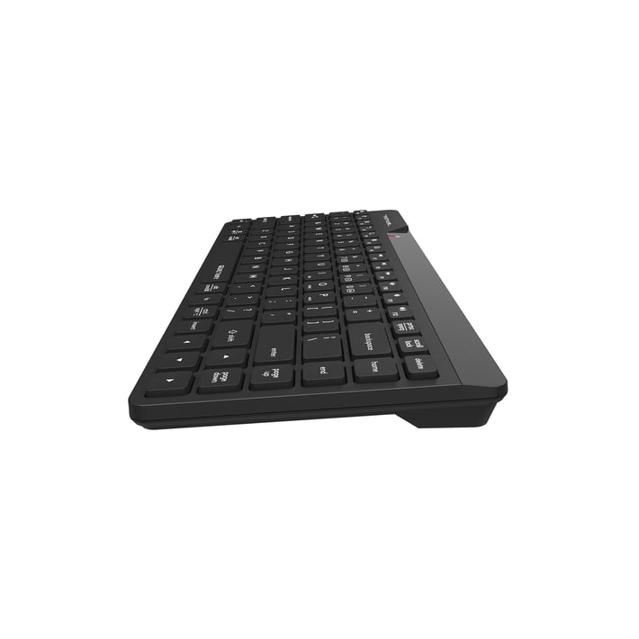 A4Tech Клавиатура Fstyler FBK22, безшумна, 2.4 GHz, Bluetooth, черна