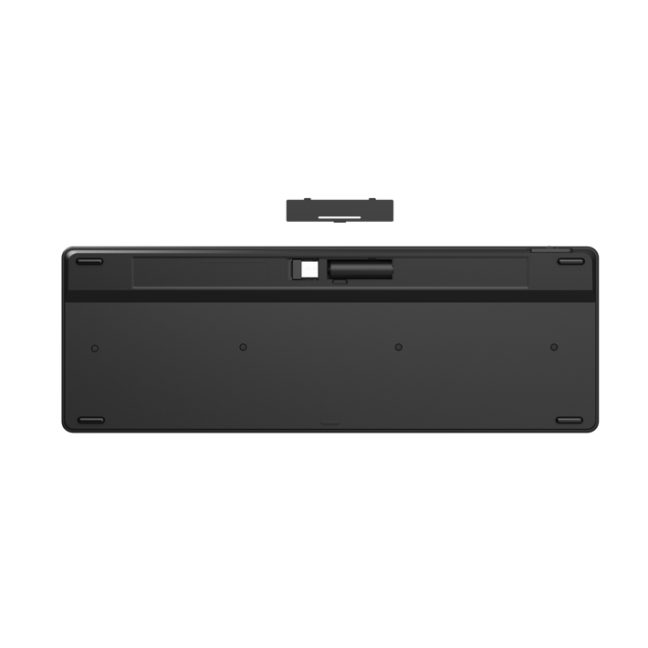 A4Tech Клавиатура Fstyler FBK23, безшумна, 2.4 GHz, Bluetooth, черна