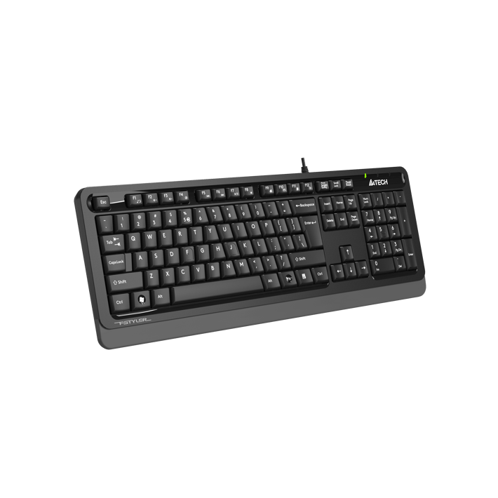 A4Tech Клавиатура Fstyler FKS10, с кабел, черна
