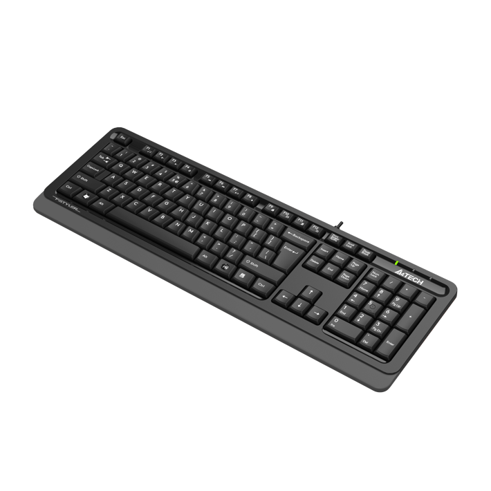 A4Tech Клавиатура Fstyler FKS10, с кабел, черна