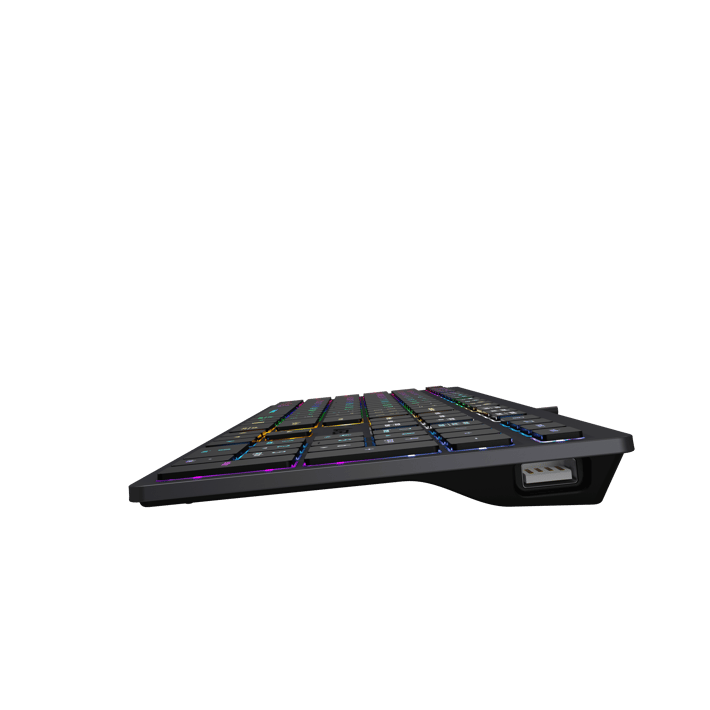 A4Tech Клавиатура Fstyler FX60H, X-Key, с кабел, черна