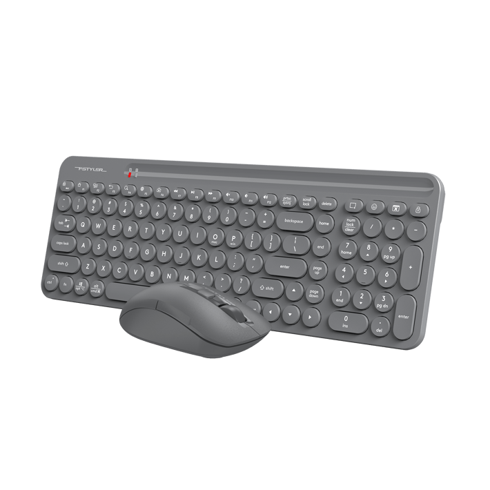 A4Tech Комплект - клавиатура и мишка Fstyler FG3300 Air 2, 2.4 GHz, черни