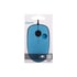 TNB Мишка Sunset, с кабел, USB Type-A, с адаптер USB Type-C, синя