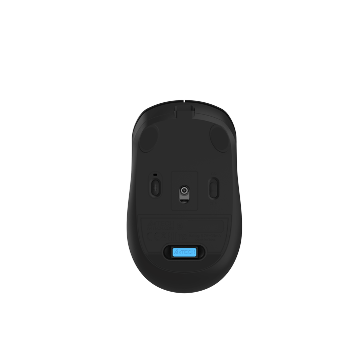 A4Tech Мишка Fstyler FB10CS, безшумна, 2.4 GHz, Bluetooth, черна