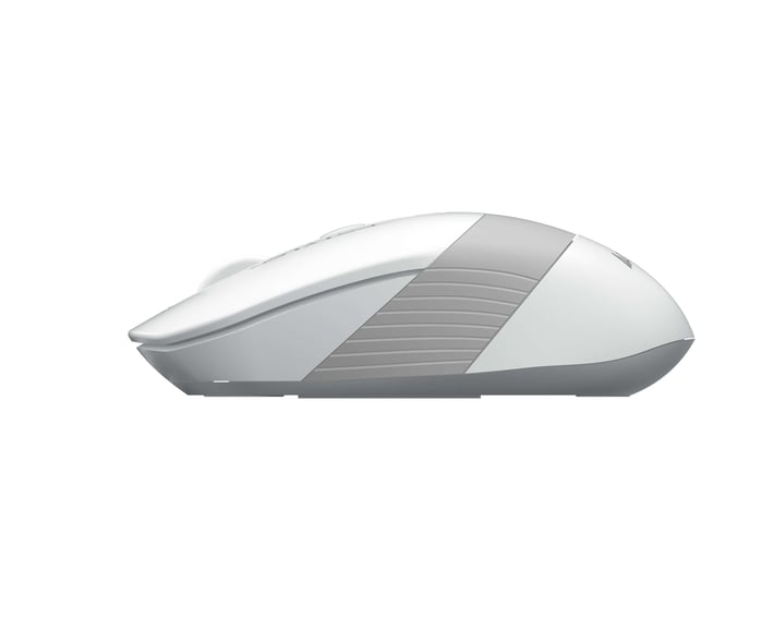 A4Tech Мишка Fstyler FG10S, безжична, безшумна, бяла