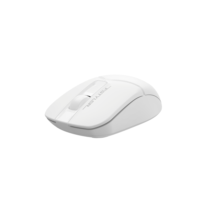 A4Tech Мишка Fstyler FG12S, безжична, безшумна, бяла