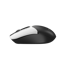 A4Tech Мишка Fstyler FG12S, безжична, безшумна, бяло-черна
