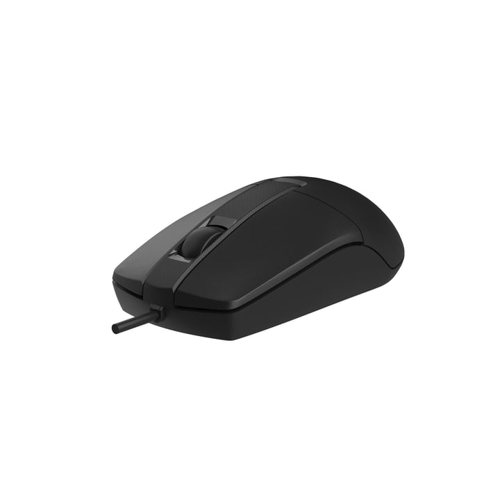 A4Tech Мишка OP-330S, с кабел, безшумна, черна