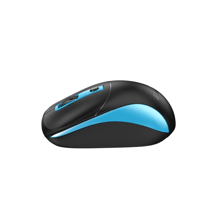 Genius Мишка NX-7123, безжична, AI Copilot, черно-синя
