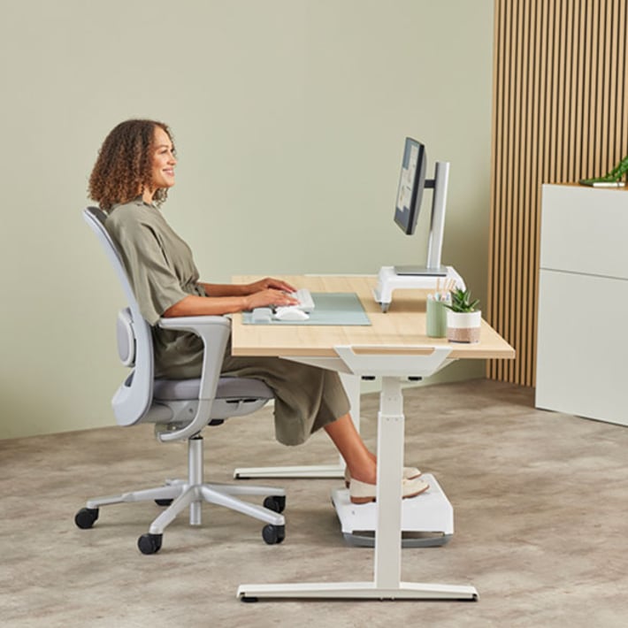 Пад за китка Fellowes Breyta, 6 х 47 cm, зелен