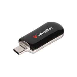 Verbatim USB флаш памет Plectra, 64 GB, USB Type-C 3.2, черна