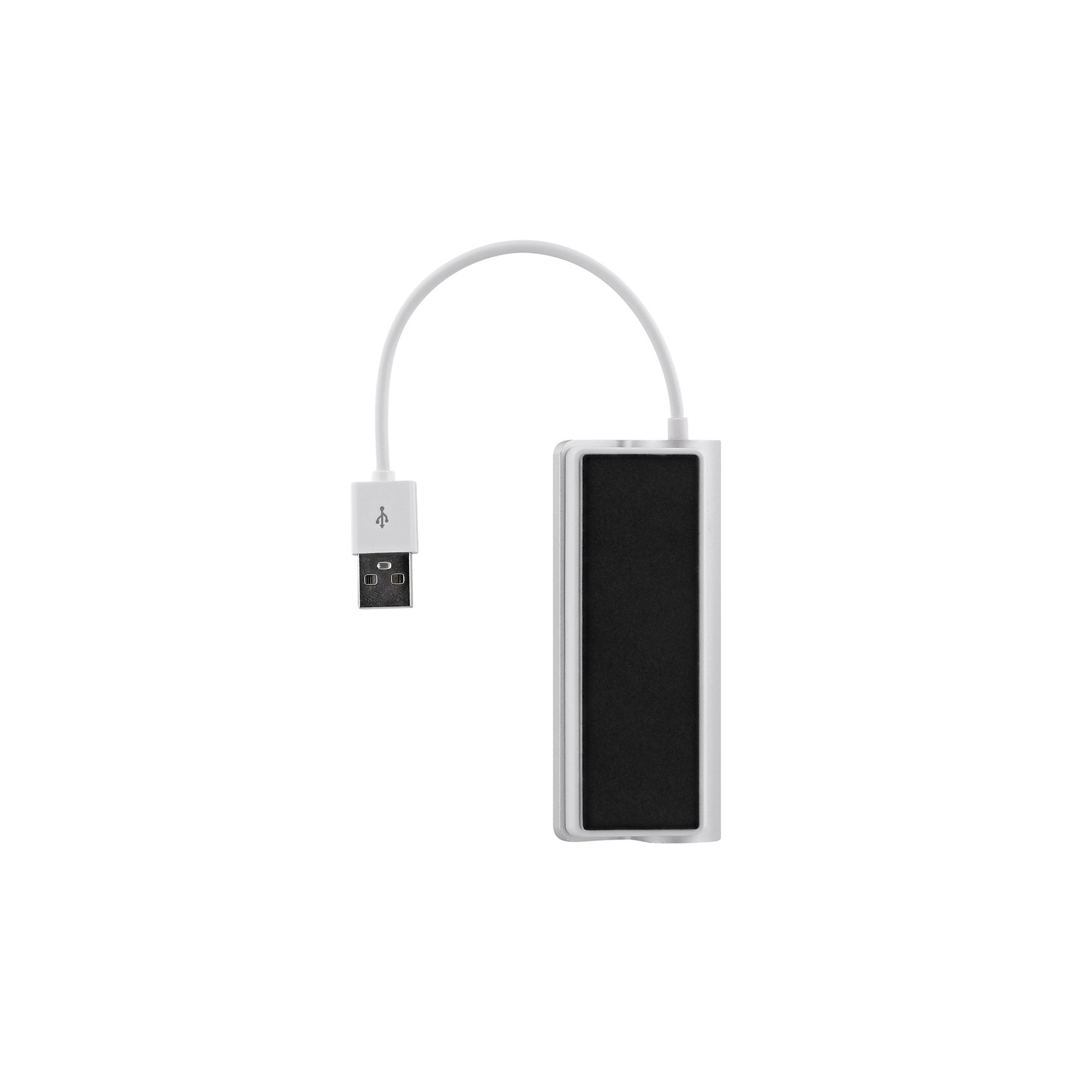 TNB USB Хъб, 4 порта, USB Type-A, с адаптер USB Type-C, бял