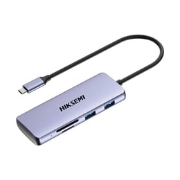 Hiksemi USB Хъб 8 в 1 DS8, 4K, HDMI, SD, XTF, USB 3.0