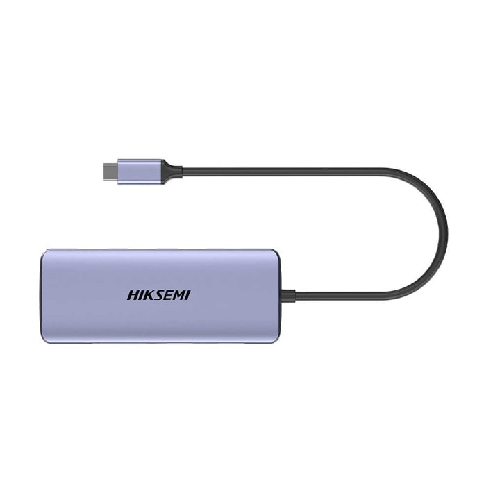 Hiksemi USB Хъб 8 в 1 DS8, 4K, HDMI, SD, XTF, USB 3.0