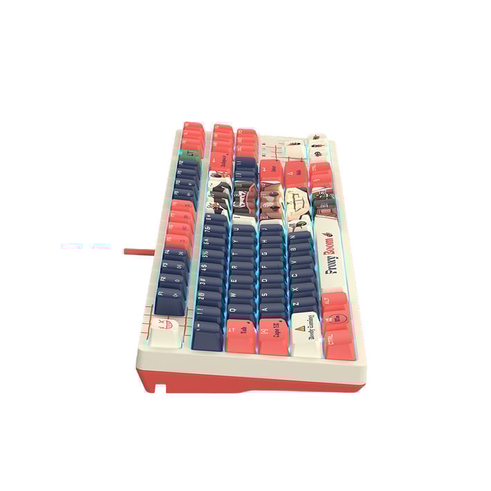 Клавиатура Bloody Proxy Boom AT87, с кабел, геймърска