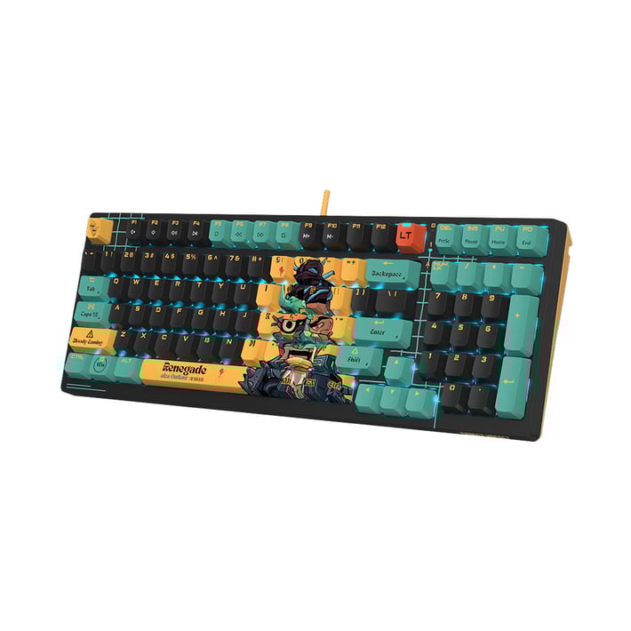 Клавиатура Bloody Renegade AT98, с кабел, геймърска