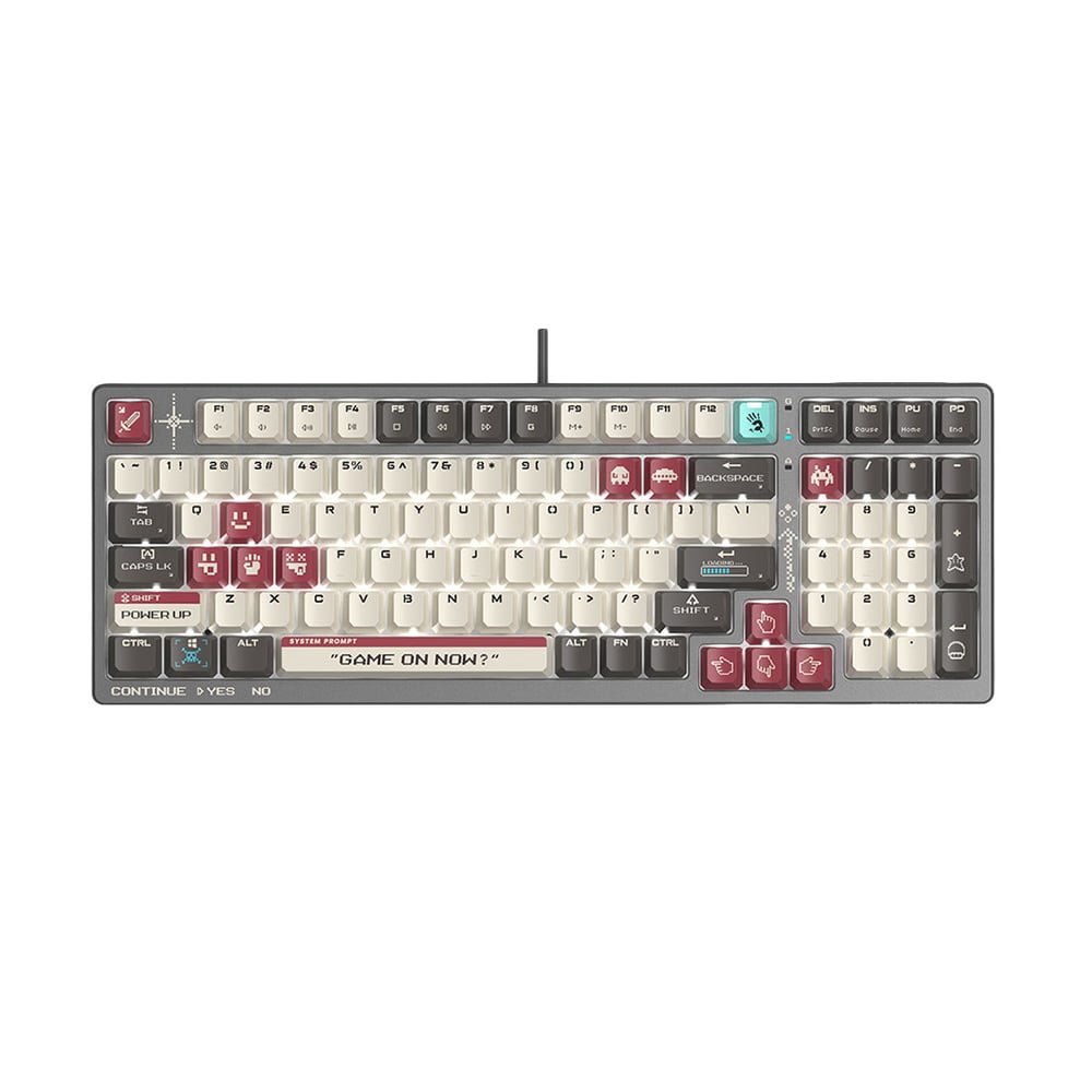 Клавиатура Bloody Sports S98, Red, с кабел, геймърска