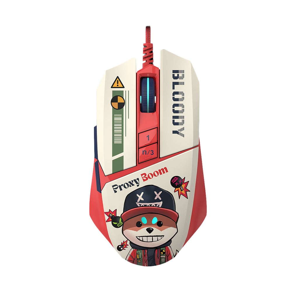 Мишка Bloody Proxy Boom W63 Max, с кабел, геймърска