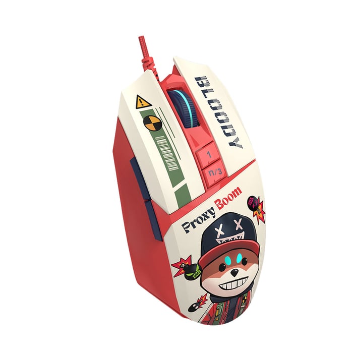 Мишка Bloody Proxy Boom W63 Max, с кабел, геймърска