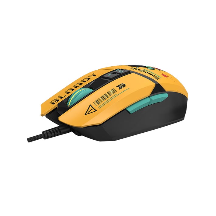 Мишка Bloody Renegade Sunset W63 Max, с кабел, геймърска