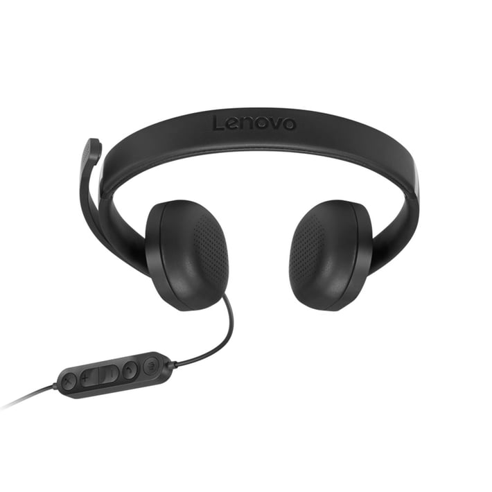 Слушалки Lenovo VoIP 5000, Microsoft Teams, , USB Type-C, USB Type-A адаптер